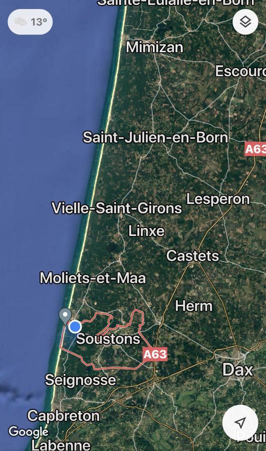 Soustons plage Maison terrasse pour 2 à 3 pers les villas du lac Wifi Piscine Tennis Exterior foto